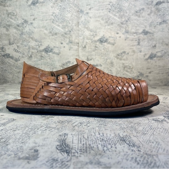 Bed Stu Men’s Leather Huarache Sandals - Picture 1 of 11